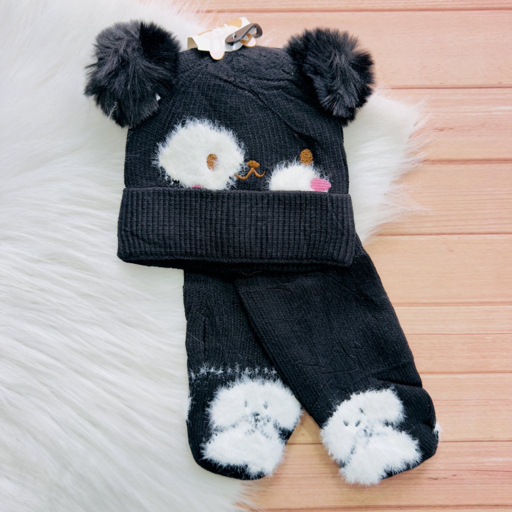 Kit Gorro e Cachecol 3 a 8 anos