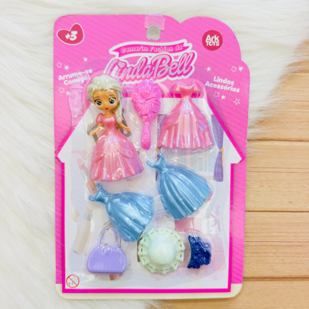 Boneca Princesa Acessórios 