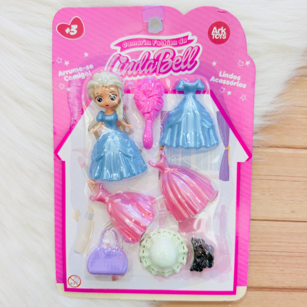 Boneca Princesa Acessórios 