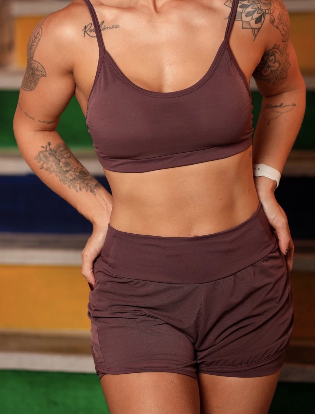 Conjunto Fitness Tule M