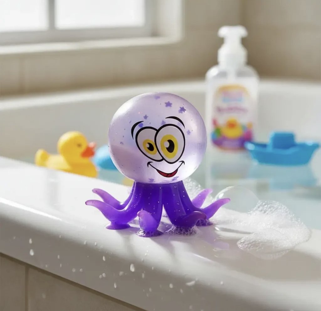 Squishy Polvo Divertido Gel Antistress C Ventosas 