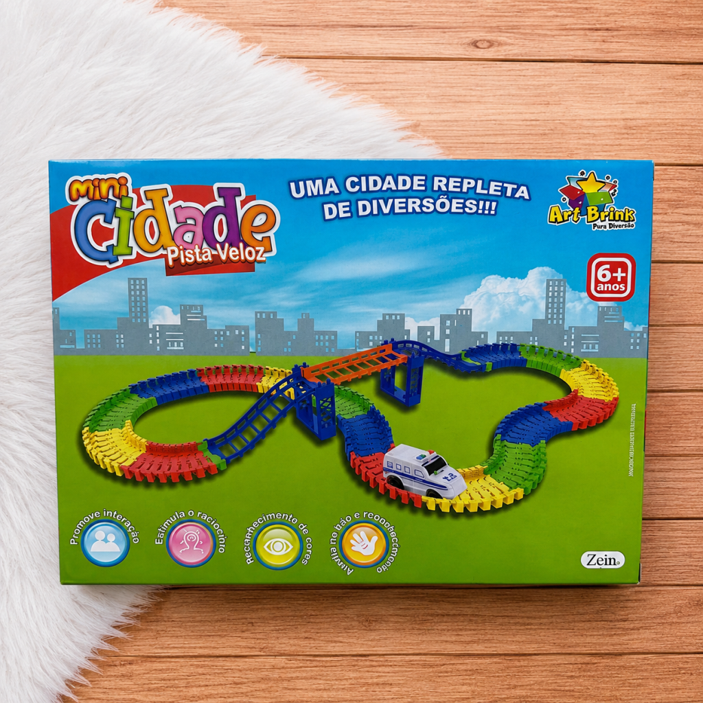 Mini cidade pista 