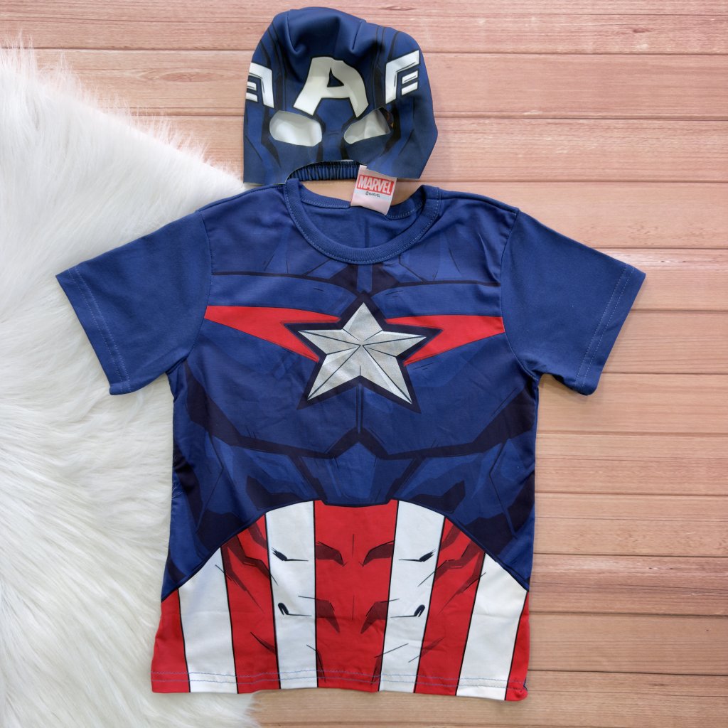 Camiseta com máscara 10