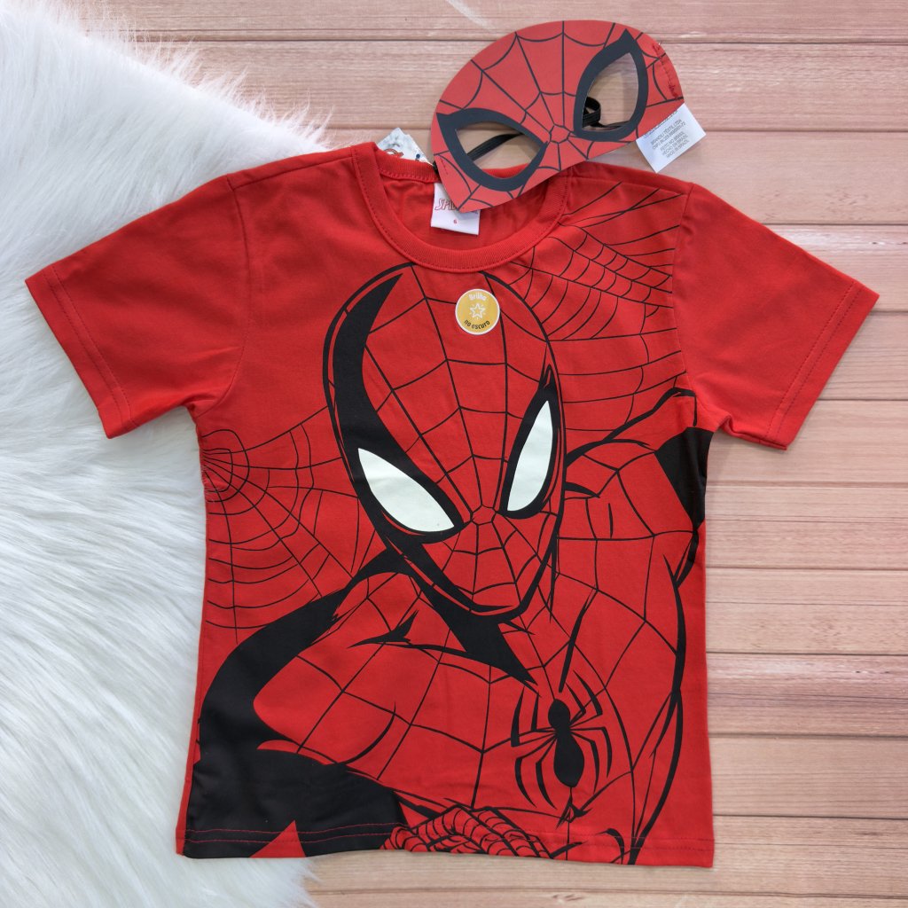 Camiseta com máscara 10