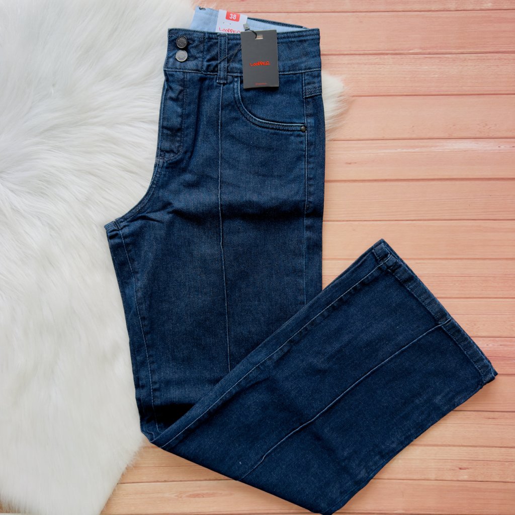 Calça Pantalona Elastano Looper 40