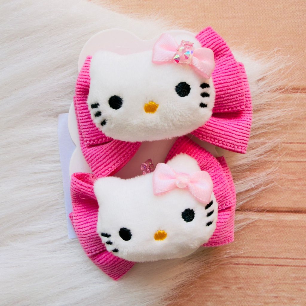 Laço Par Hello Kitty