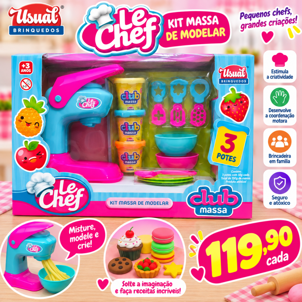 Kit Le Chef Massinha