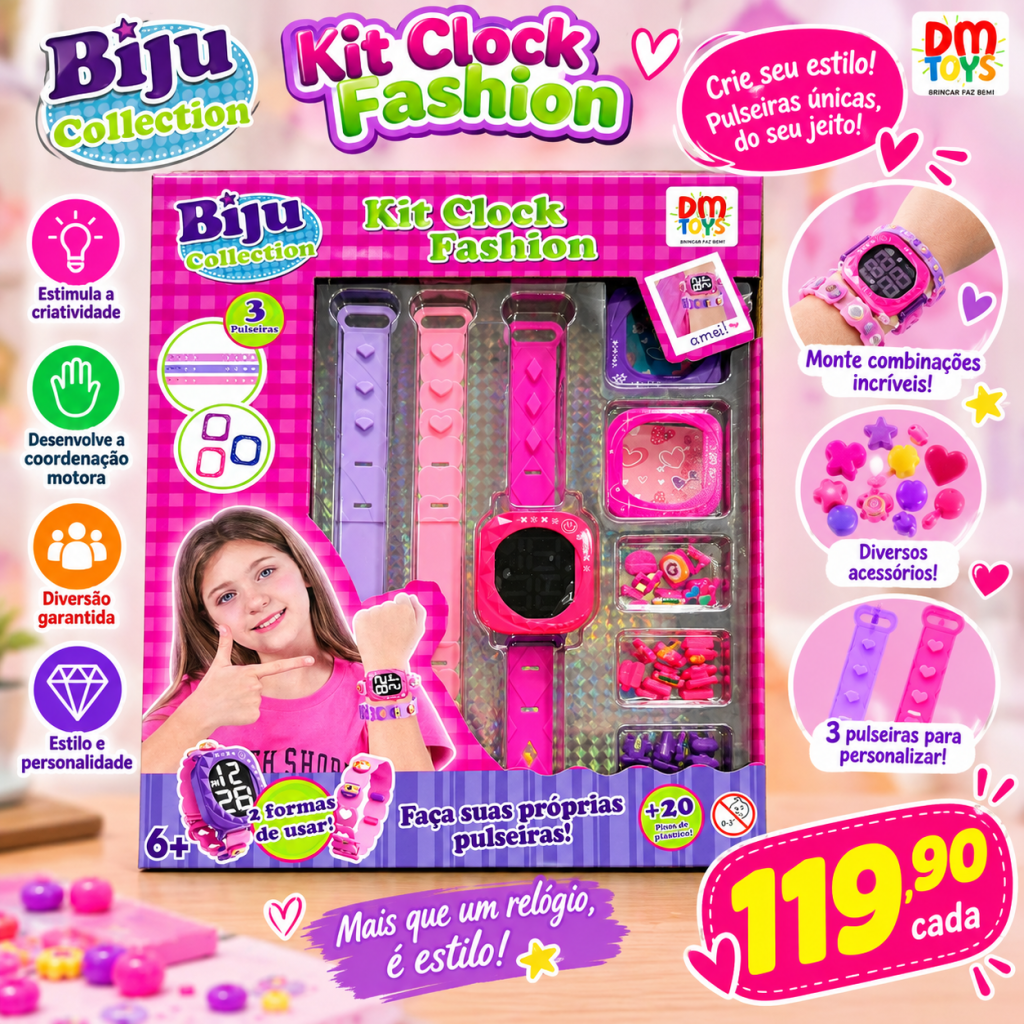 Kit Clock Fashion 