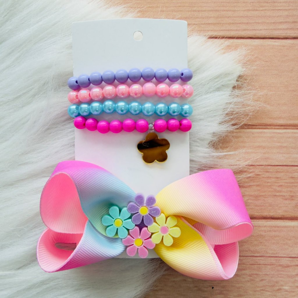 Kit Laço e Pulseiras