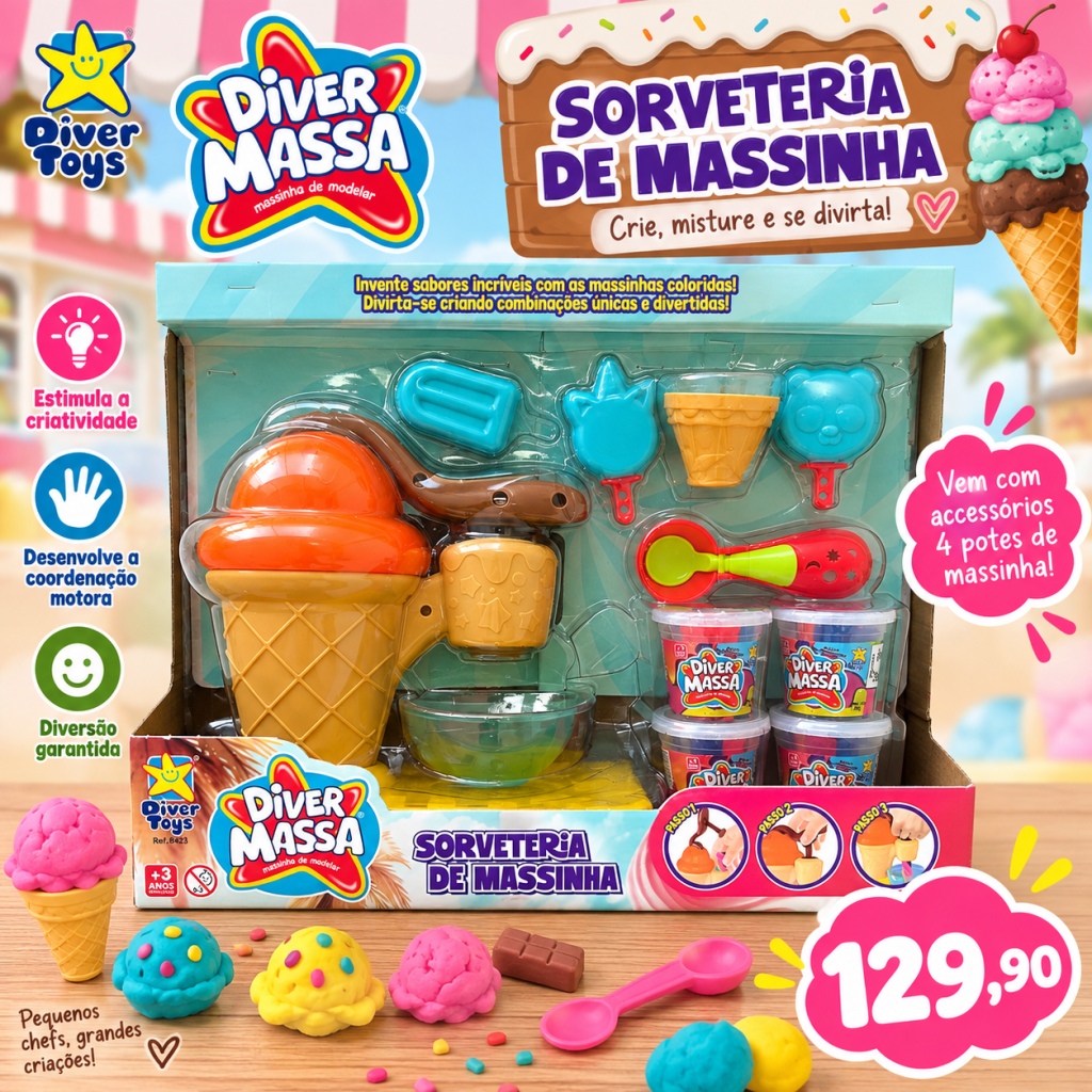 Sorveteria de Massinha