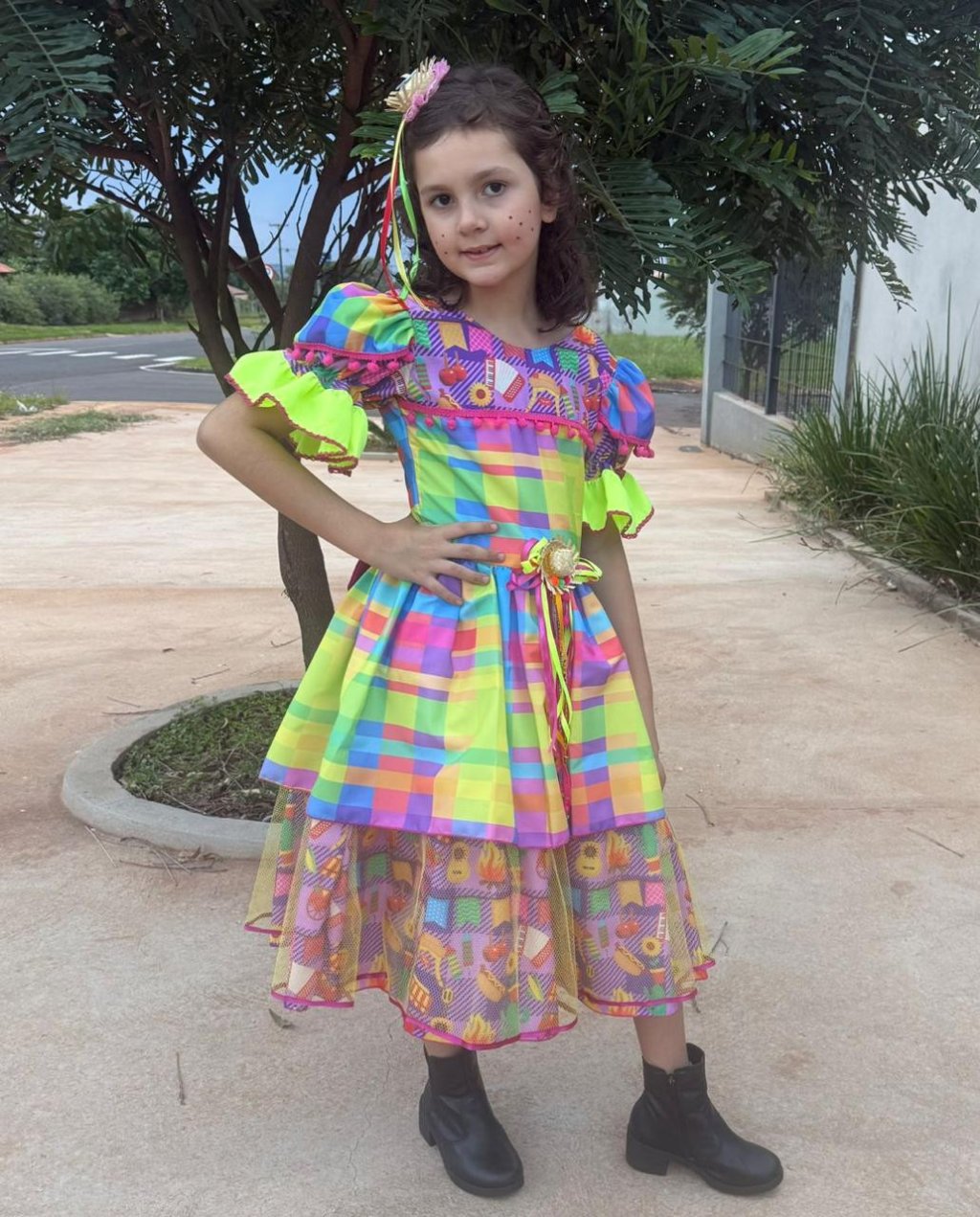 vestido junino 