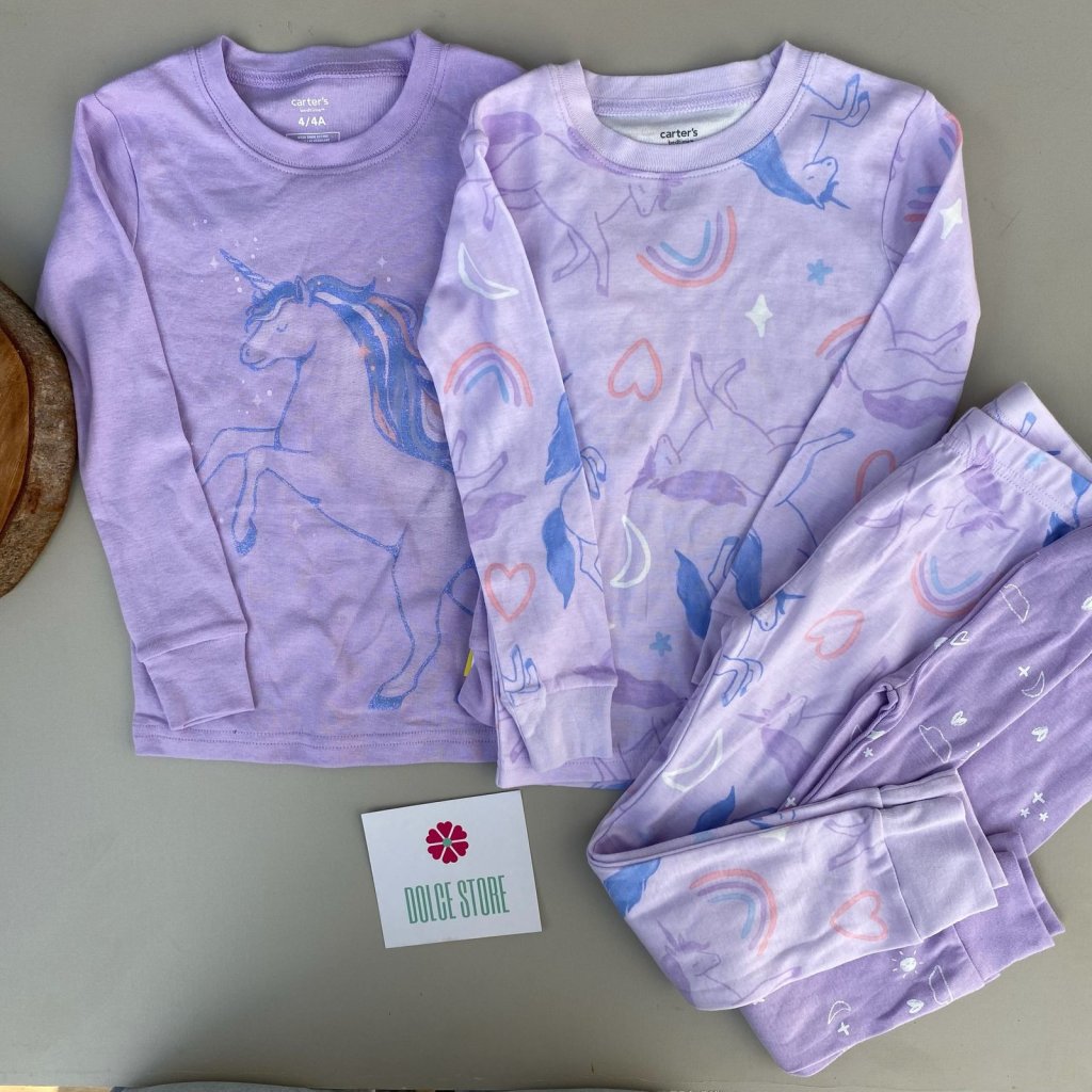 kit pijama 4 peças carter´s