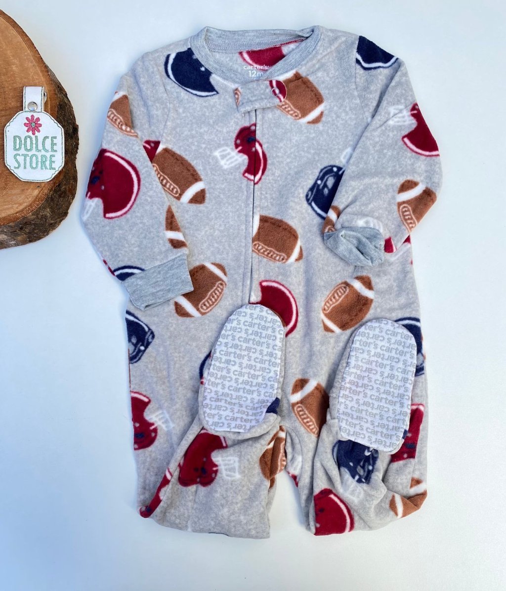 Macacão fleece carter's