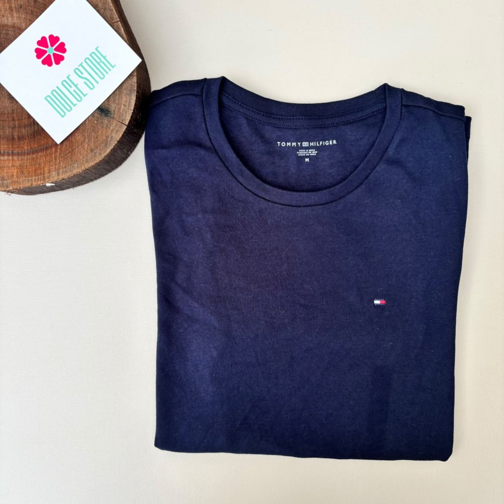 tshirt azul Tommy hilfiger