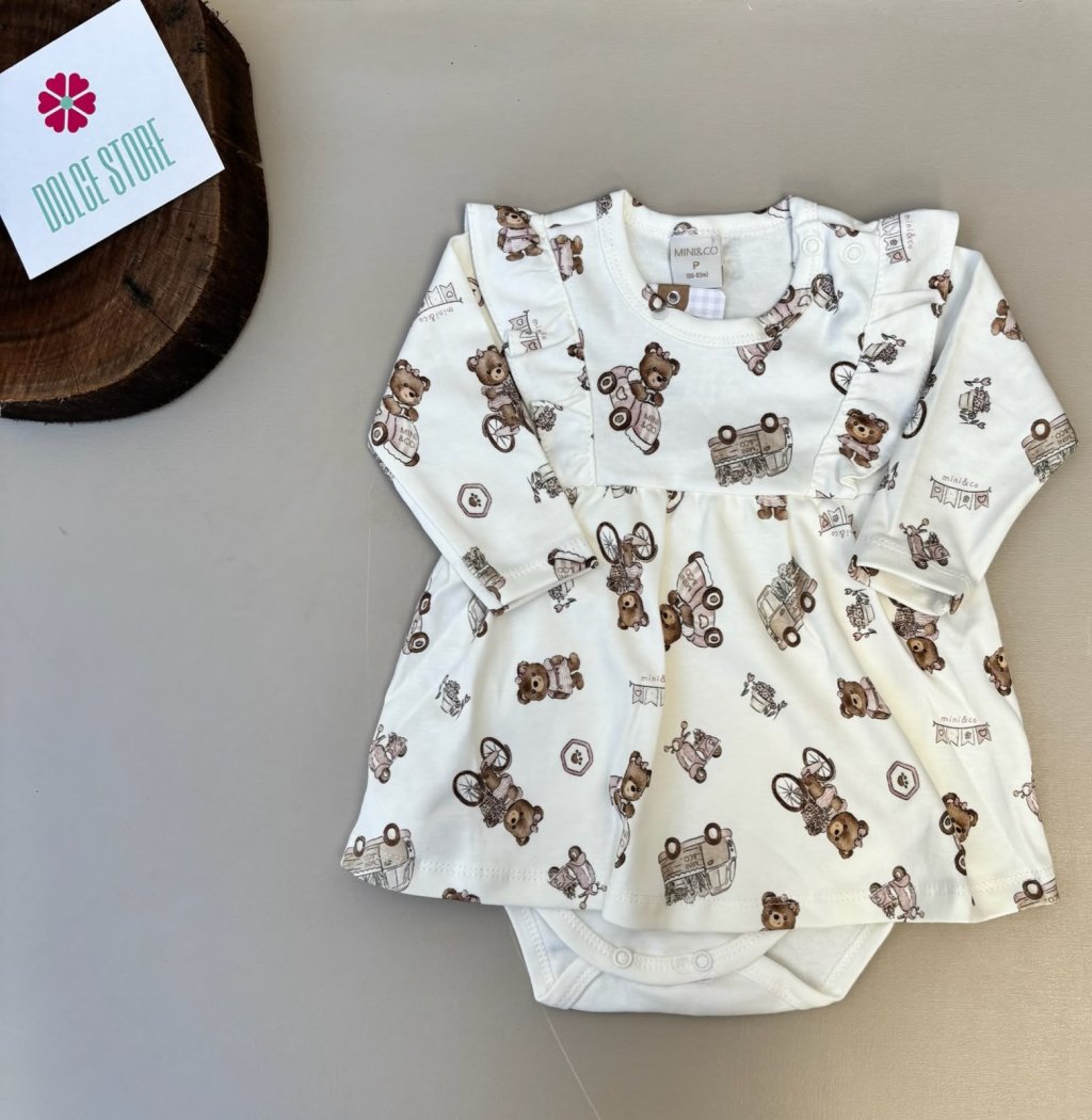 vestido mini e co 