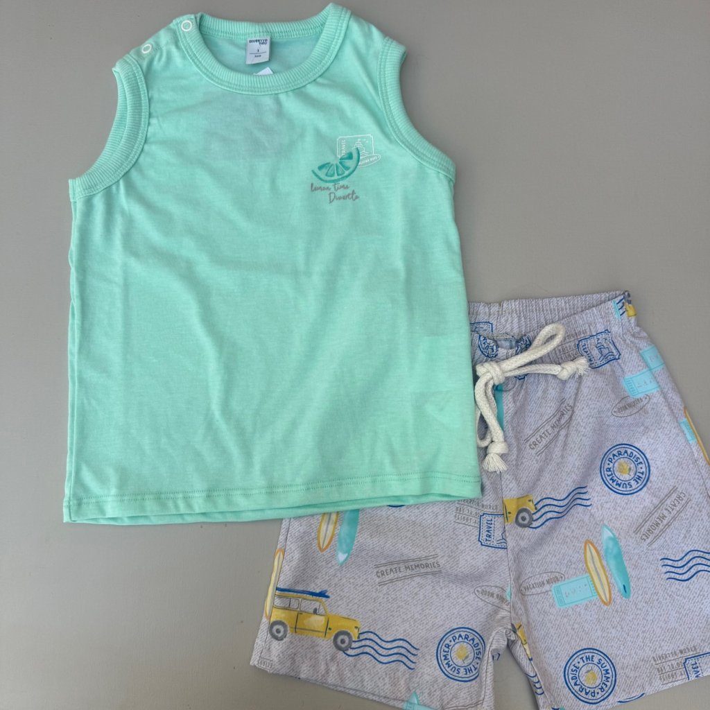 Conjunto Regata + Bermuda DIVERTTO