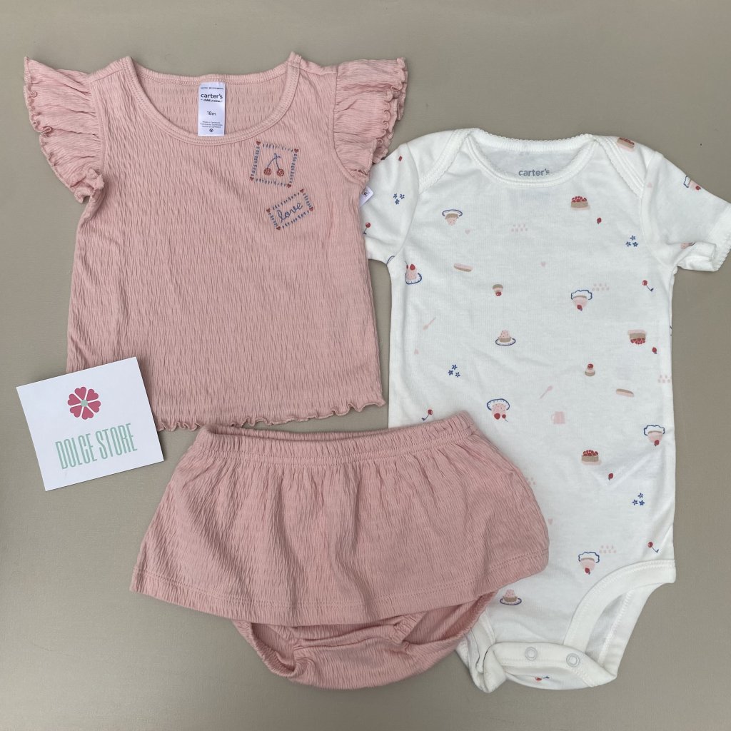 Kit 3 peças CARTER’S