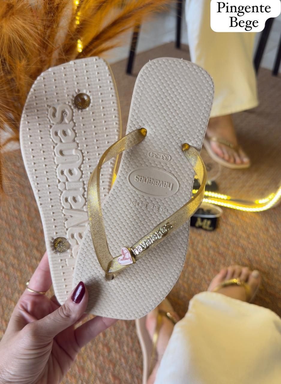 havaiana ping coração