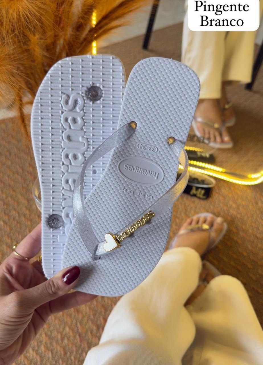 havaiana ping coração