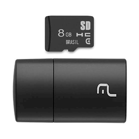 CARTÃO DE MEMÓRIA 8GB 2 EM 1