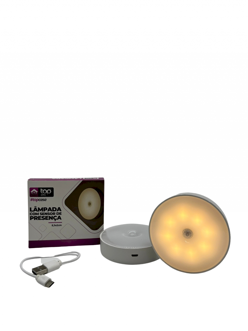 LÂMPADA COM SENSOR DE PRESENÇA RF:TOP0950