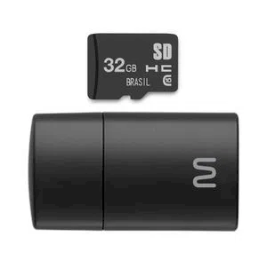 CARTÃO DE MEMORIA COM LEITOR USB10 32GB 