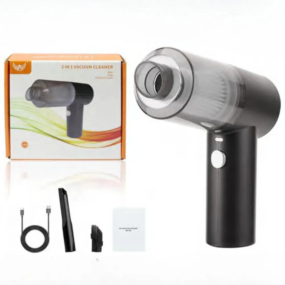 MINI ASPIRADOR 2 EM 1 RECARREGAVEL REF:6501