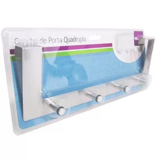 GANCHO INOX REF: 30X10CM