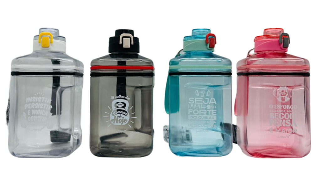 MINI GALÃO 22L PLASTICO PETG 13CMX13CM 255CM REF: CB3098