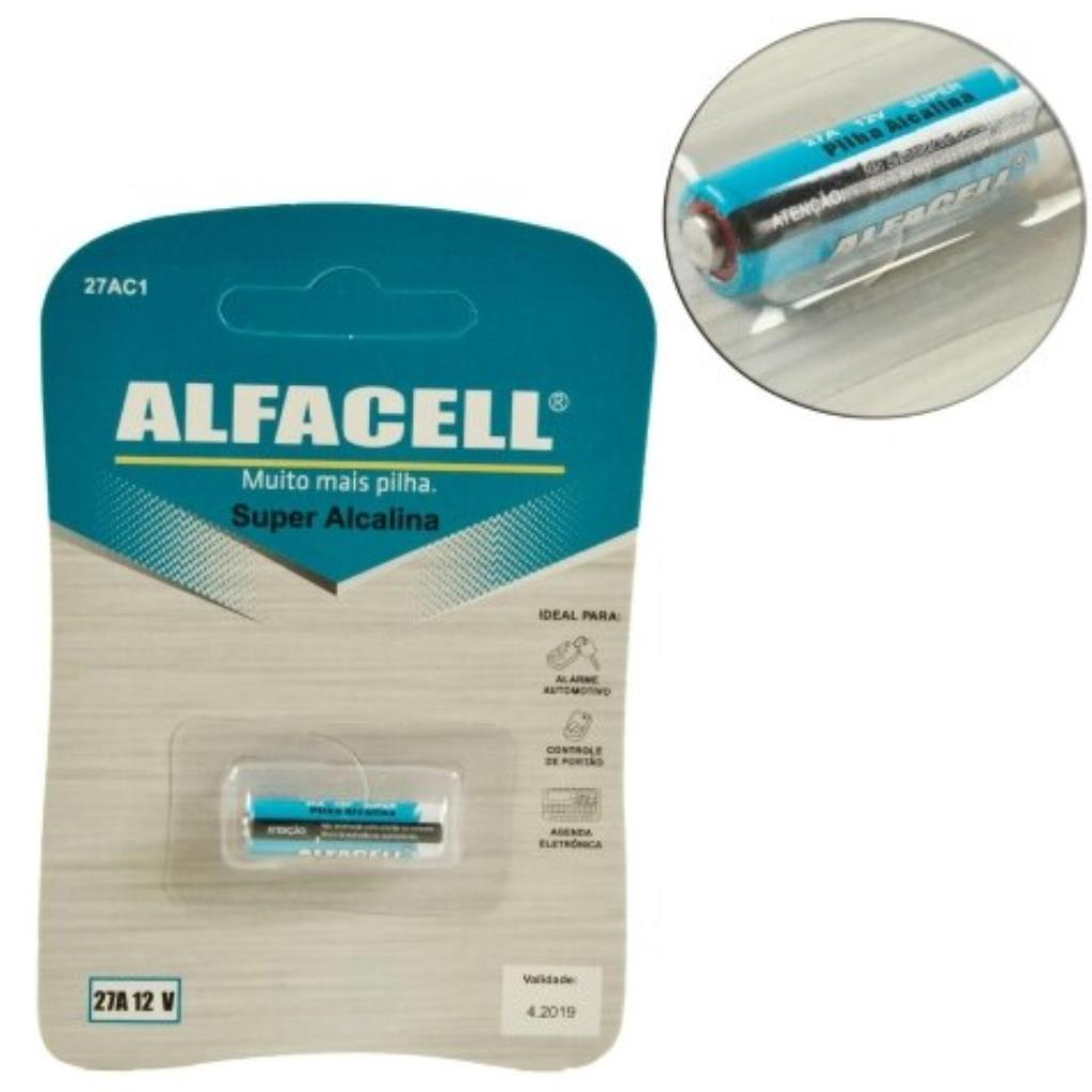 PILHA ALCALINA 27A 12V 