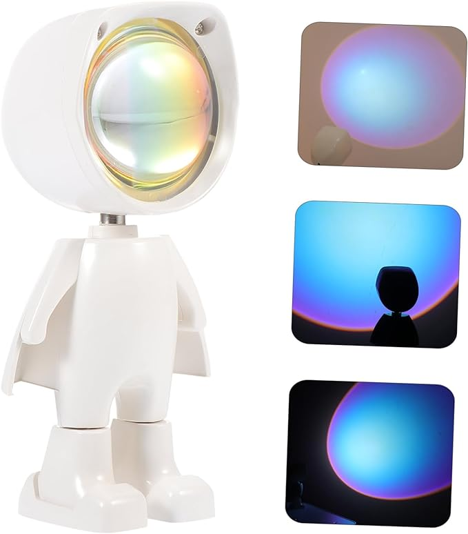 LUMINÁRIA PROJETORA ASTRONAUTA USB REF:CB3889