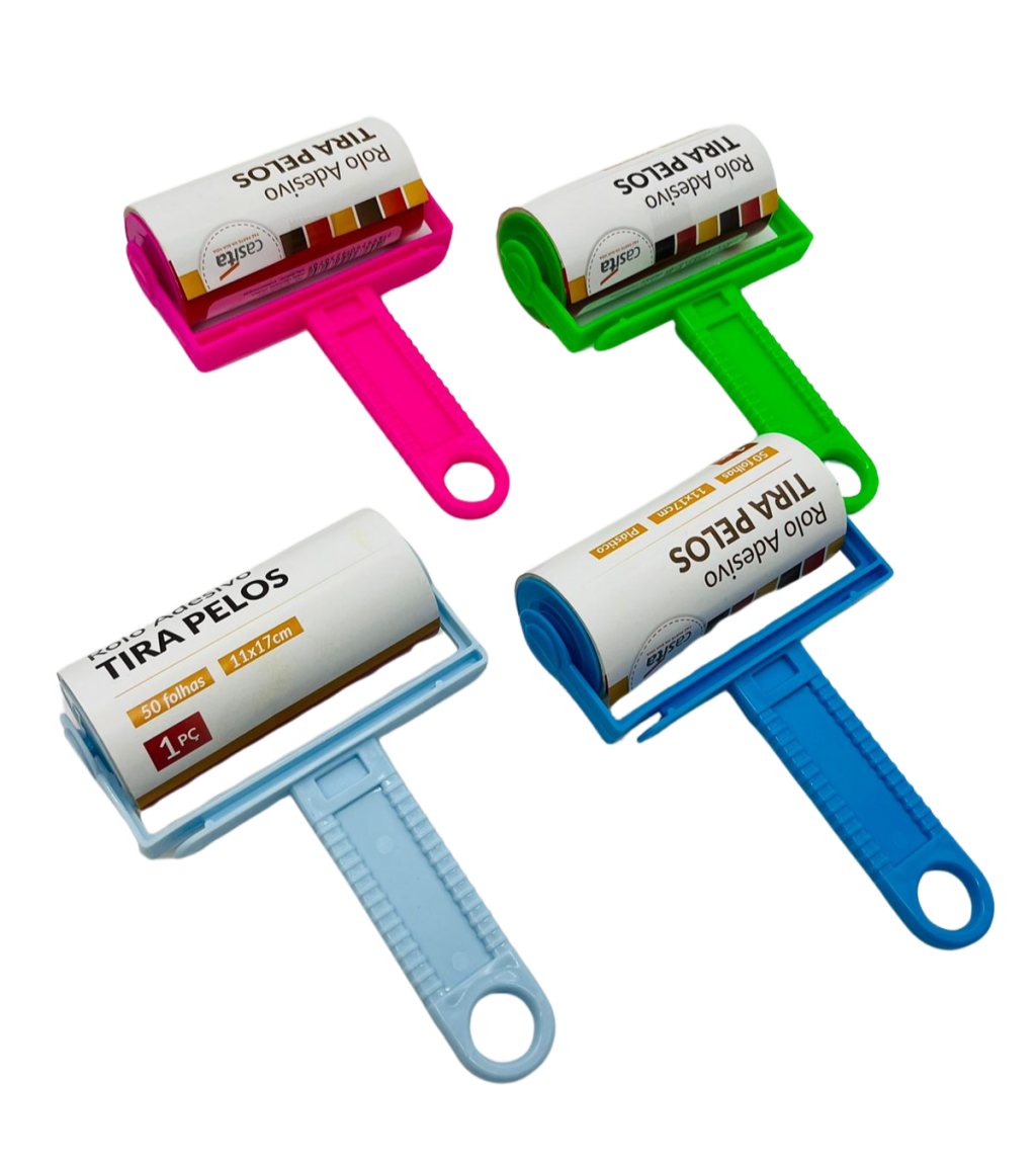 ROLO ADESIVO TIRA PELOS CONTEM 50 FOLHAS REF: CA12321