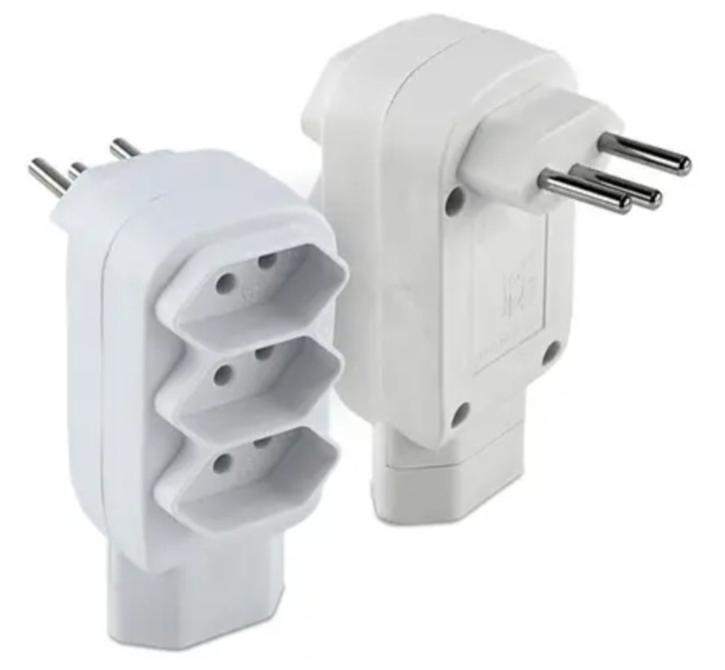 ADAPTADOR 4 TOMADAS 2P REF: SL6010