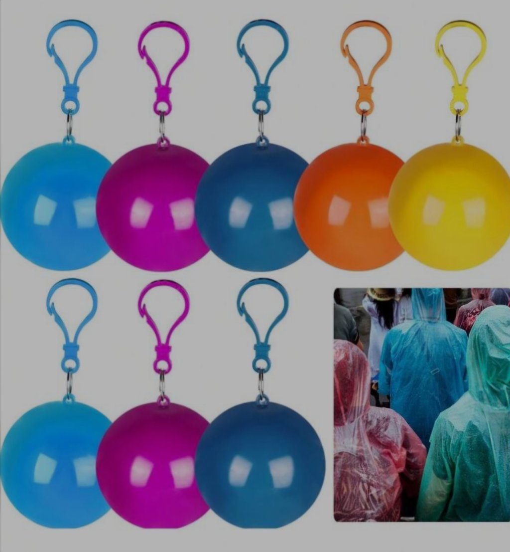 CAPA DE CHUVA DE PLASTICO