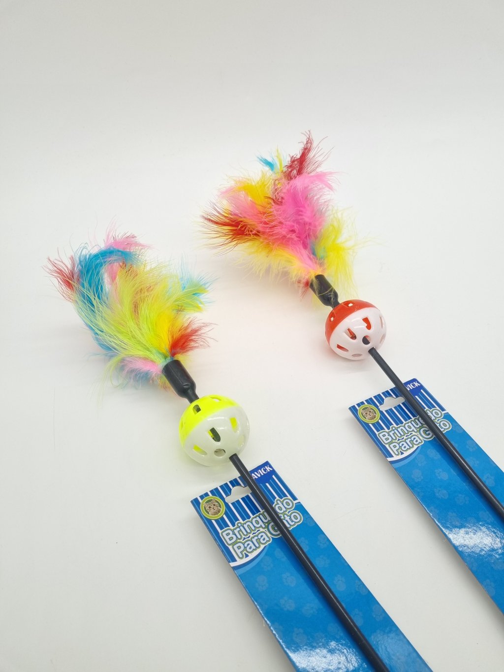 VARINHA C/ PENA PARA GATO REF: VAR3024