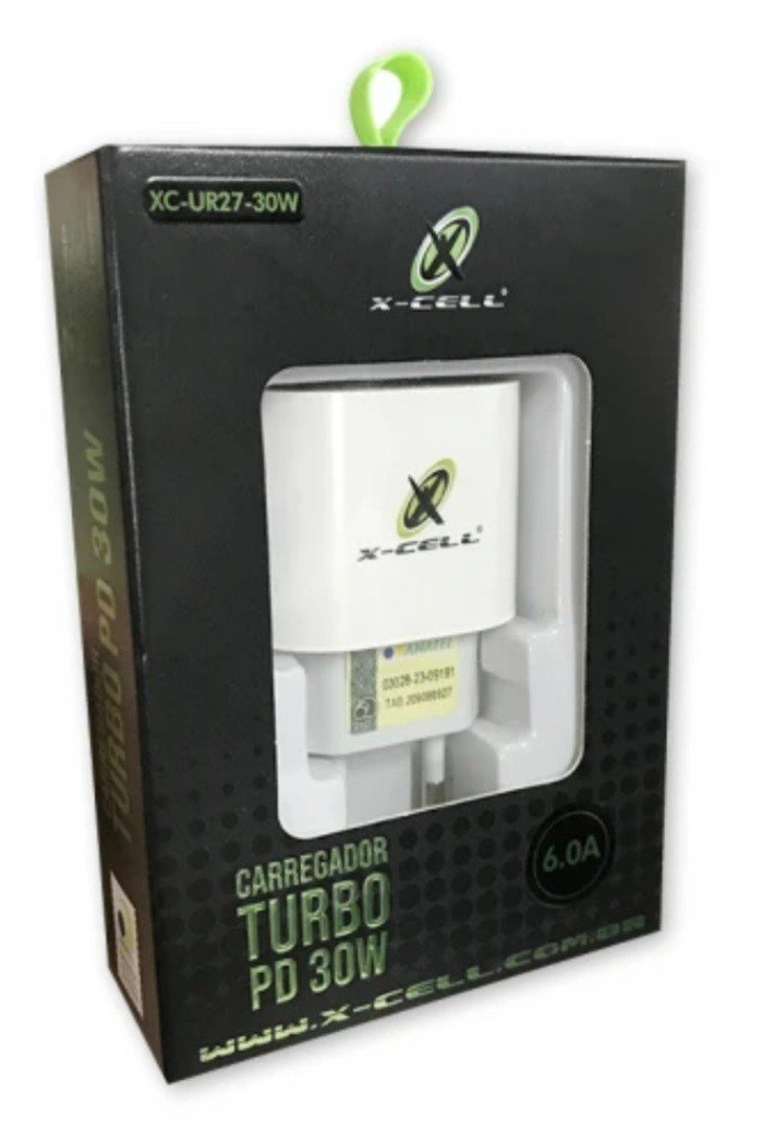 CARREGADOR TURBO PD 30W REF: XC-UR27