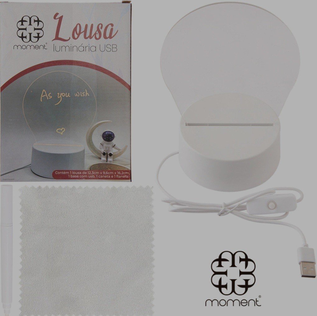 LOUSA LUMINARIA USB ACRILICO REF: CBN3857