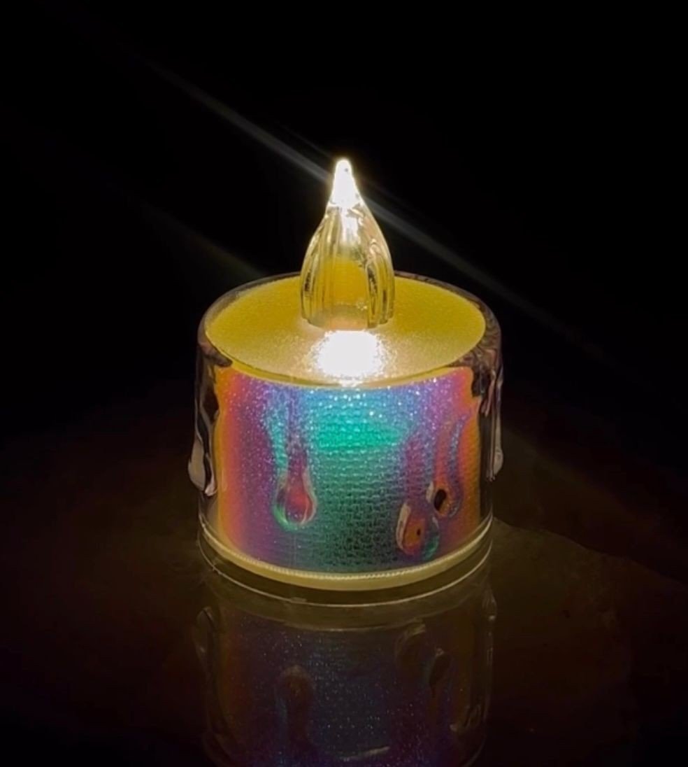 VELA DE LED DE PLASTICO HD61248