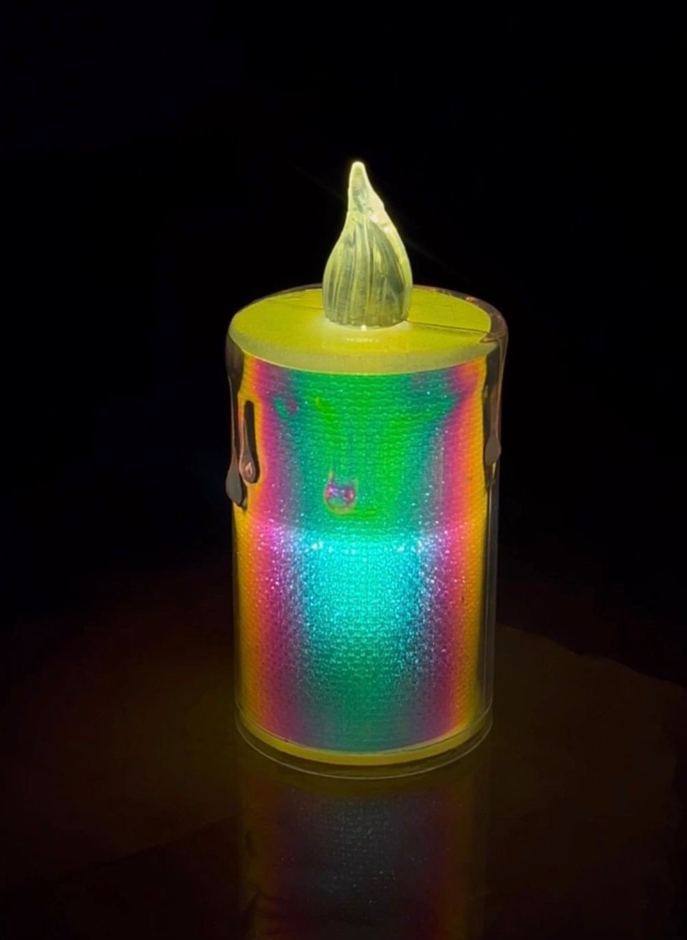 VELA DE LED DE  PLASTICO REF: HD61250