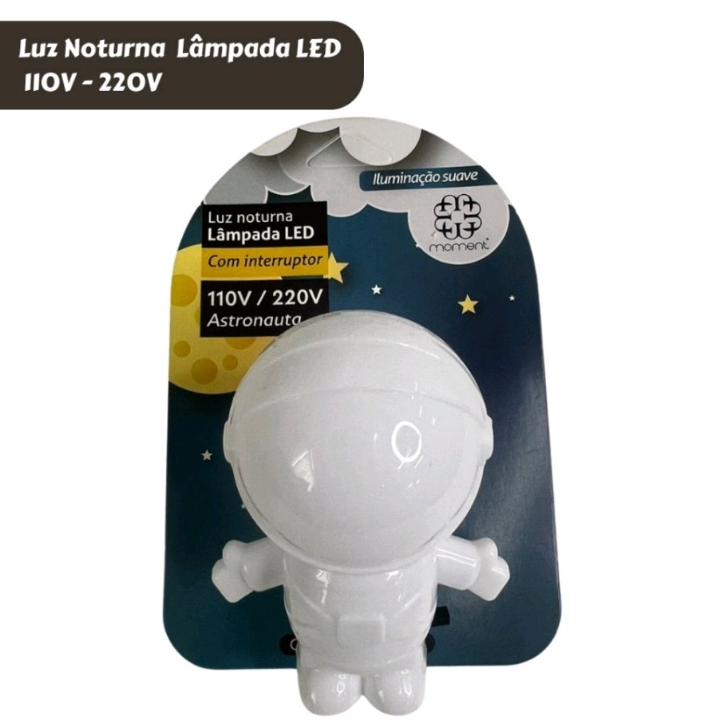 LUZ NOTURNA DE LED ASTRONAUTA REF: CB4436