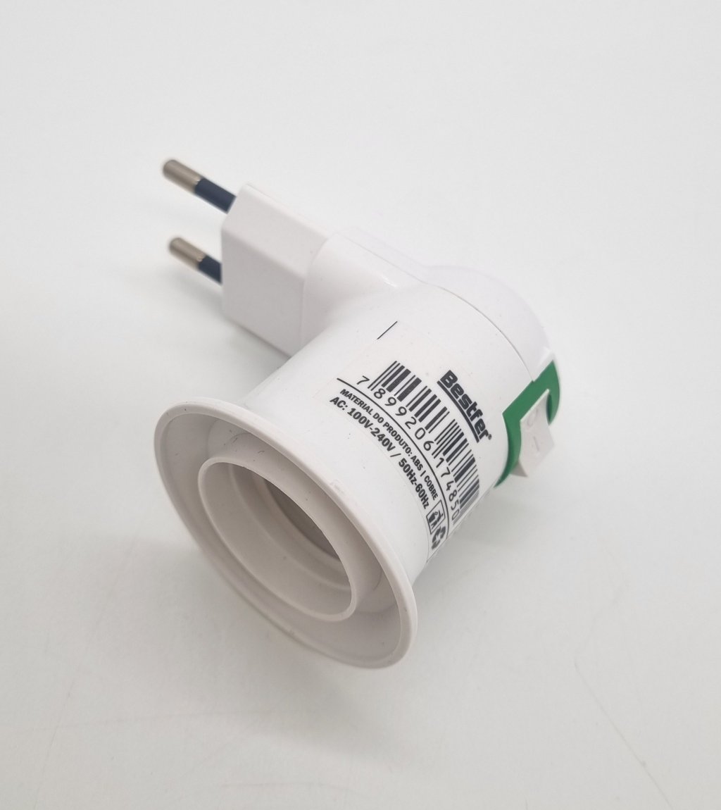 SOQUETE COM ADAPTADOR PARA LAMPADA REF: BFH10