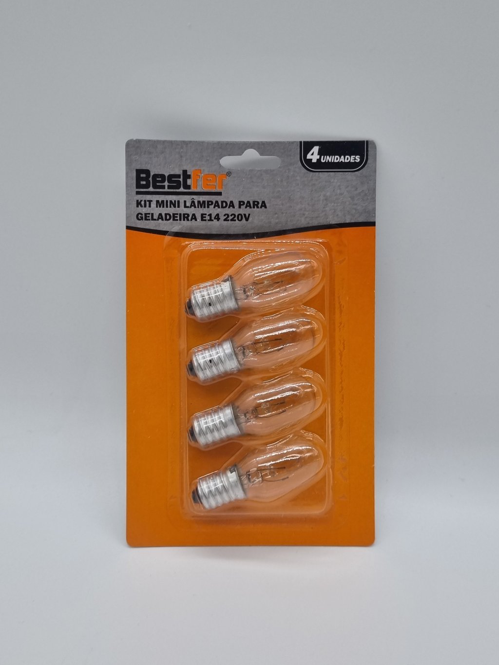 KIT MINI LAMPADA P/ GELADEIRA E14 220V REF: BFH1778