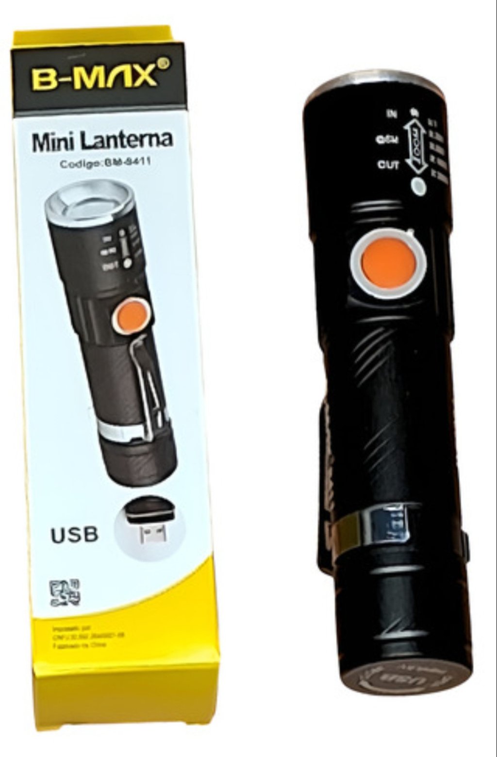 MINI LANTERNA USB REF: BM-8411