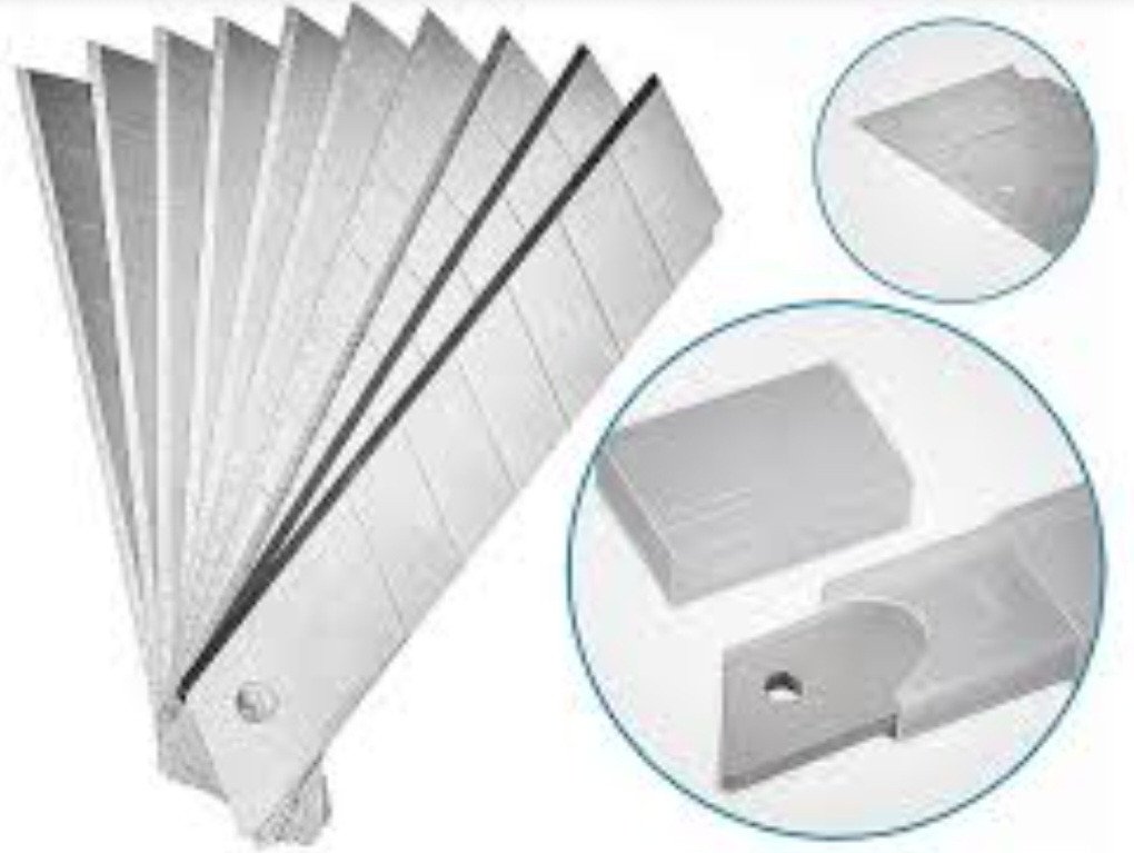 LAMINAS P/ESTILETE AÇO REF: CB2830