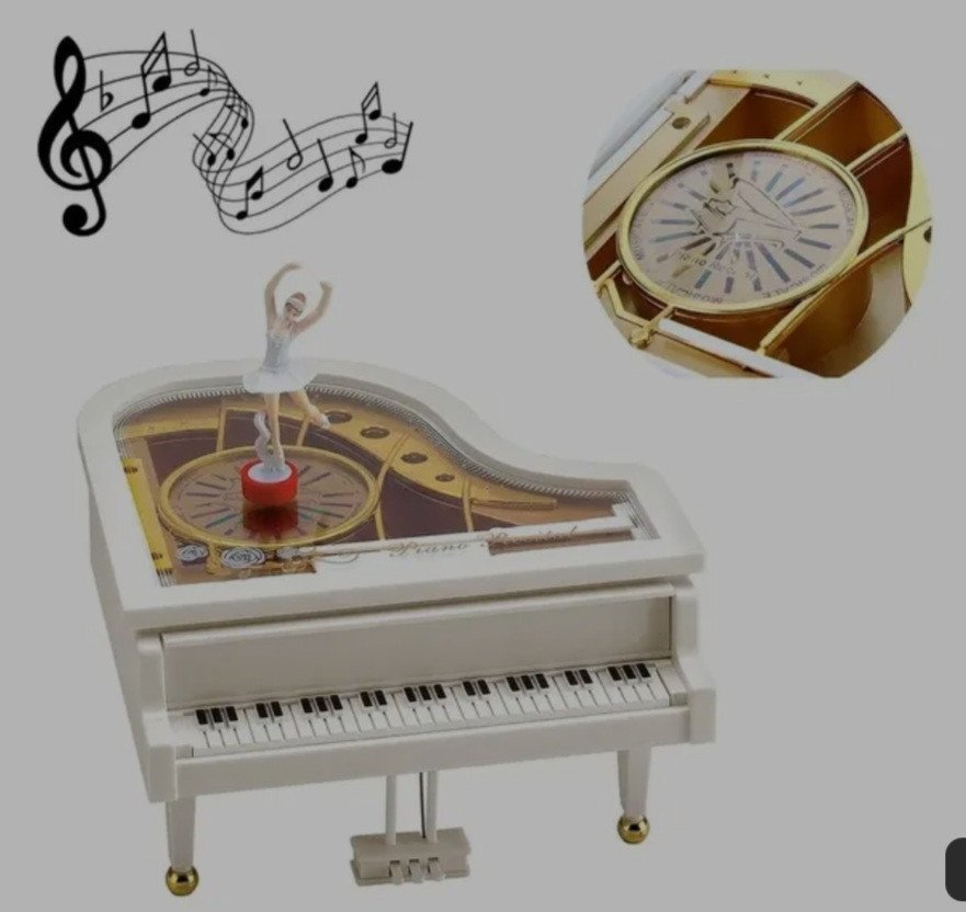 PIANO MUSICAL C/ BAILARINA DANCA REF: 6575