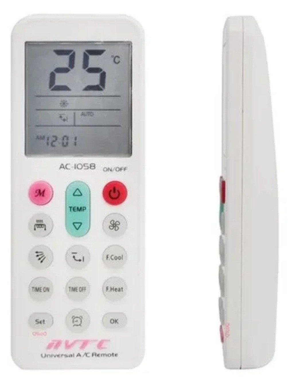 CONTROLE PARA AR CONDICIONADO UNIVERSAL REF: 6628