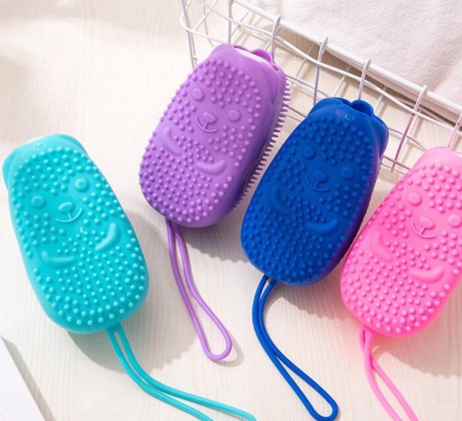 ESPONJA DE BANHO DE SILICONE REF: TOP0746