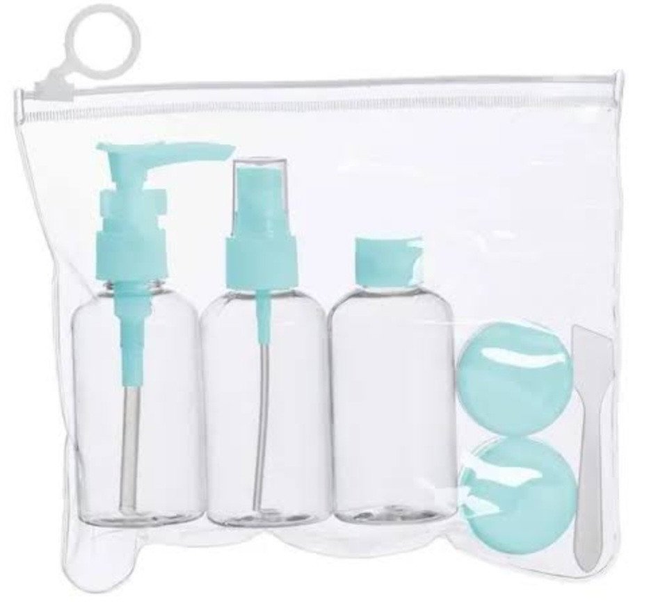 KIT VIAGEM 6 PCS DE PLASTICO REF: NS-1754