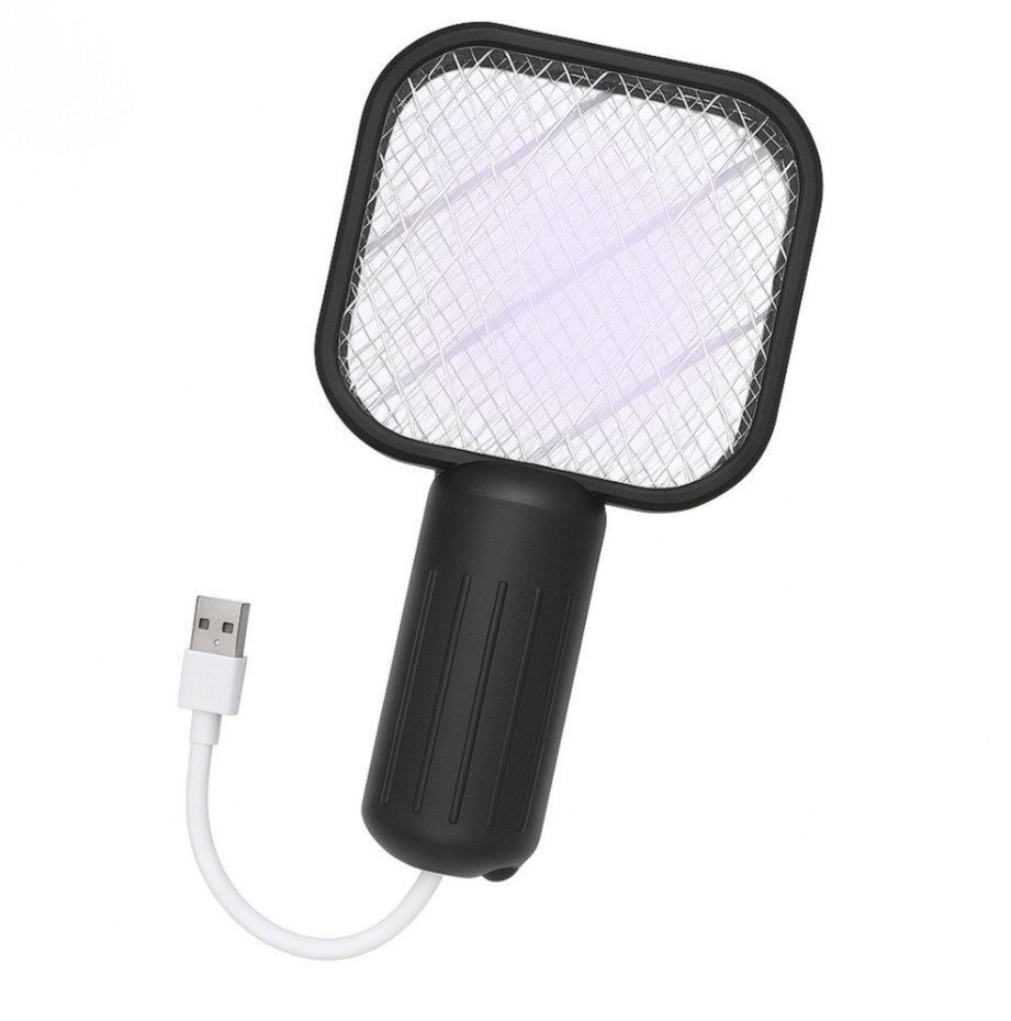 RAQUETE MATA MOSQUITO LED USB 1W 16,5X9X2CM REF: NS-4821