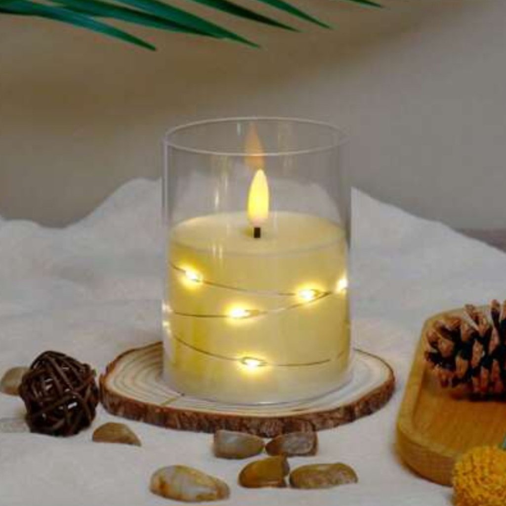 VELA DECORATIVA 7.5X10CM REF: LH629